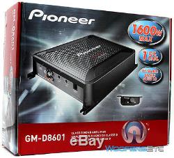 Pioneer Gm-d8601 Amp 1ch Bass 1600w Subwoofers Speakers Car Stereo Amplifier New