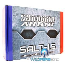 Pkg SUNDOWN AUDIO SA-10 V. 2 D2 SUBWOOFER + SALT-1.5 MONOBLOCK BASS AMPLIFIER NEW
