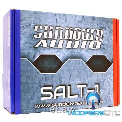 Pkg SUNDOWN AUDIO X-8 V. 3 D2 8 SUBWOOFER + SALT-1 MONOBLOCK BASS AMPLIFIER NEW