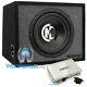 Pkg Zed Audio Mikro Monoblock Amp + Memphis Prxe12s 12 Subwoofer Speaker & Box
