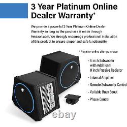 Planet Audio PAB80 8 250W Amplified Subwoofer System with Enclosure (Each)