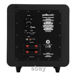Polk Audio 300W 8 Bass Active Powered Subwoofer Home Theatre Speaker PSW111 BLK