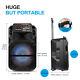 Portable Bluetooth Speaker Subwoofer Heavy Bass Sound Outdoor/party Fm/aux/mic/