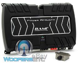 Power Acoustik Bamf1-5000d Monoblock 5000w Subwoofers Bass Speakers Amplifier