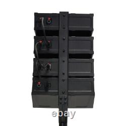 Powered Line Array Speaker System 12 Active Subwoofer and 8 Column Speakers