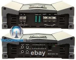 Precision Power Ice1300.1d Monoblock 1300w Subwoofers Speakers Bass Amplifier
