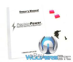 Precision Power Trax1.2000d Monoblock 2000w Subwoofers Speakers 2 Ohm Amplifier
