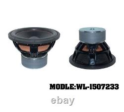 Professional Audio of Subwoofer Woofer 15 Inch with Tweeter Coaxial Car Speaker