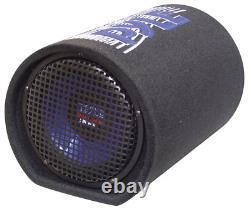 Pyle 8 inch 400W Enclosed Carpeted Car Audio Subwoofer Tube Speaker System PLTB8