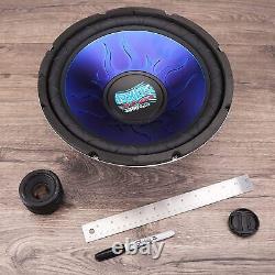 Pyle Car Vehicle Subwoofer Audio Speaker 12 Inch Blue Injection Molded Cone