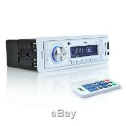 Pyle KTMRGS03 Marine Sound System-AM/FM Radio Amp Speakers Subwoofers & More