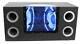 Pyramid Bnps102 10 1000w Dual Car Audio Subwoofers Withbandpass Box And Neon