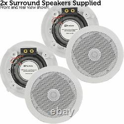 QUALITY 2.1 Ceiling/Roof Stereo Speaker System 320W Home Cinema Hi-Fi Subwoofer