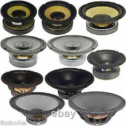 Quality Speaker Woofers & Hi-Fi Cones -Voice/Audio/Music Coils- Replacement Bass
