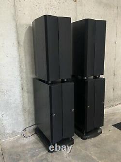 Rare Polk Audio SRT Cinepro Forcefield Speakers With Subwoofers