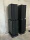 Rare Polk Audio Srt Cinepro Forcefield Speakers With Subwoofers