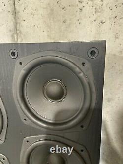 Rare Polk Audio SRT Cinepro Forcefield Speakers With Subwoofers