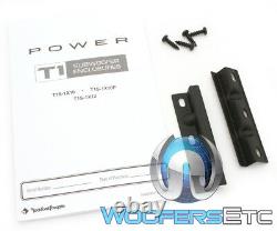 Rockford Fosgate T1s-1x10 Power 1-ohm 10 1000w Subwoofer Bass Speaker & Box New