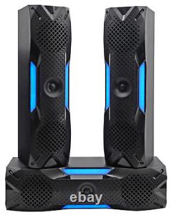 Rockville HTS56 1000w 5.1 Channel Home Theater System/Bluetooth/USB+8 Subwoofer