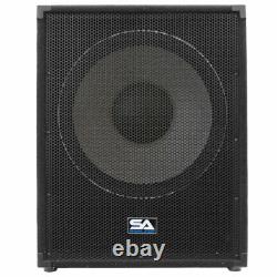 SEISMIC AUDIO 18 PA POWERED SUBWOOFER Active Speaker