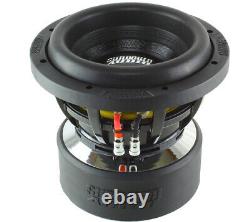 SUNDOWN AUDIO X-8 V. 3 D4 8 800 Watts RMS Dual 4-Ohm Bass Speakers Subwoofers