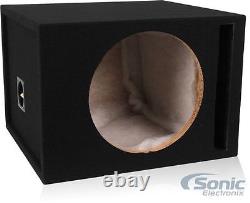 Single 12 Inch Ported Subwoofer Car Audio Stereo Bass Speaker Sub Enclosure Box