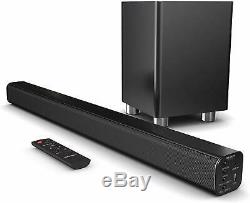 Sound Bar Speaker System Subwoofer Bluetooth Audio Dock Extremely Powerful 150w