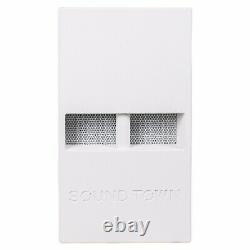 Sound Town 12 700W Active Powered PA Subwoofer Folded Horn White CARME-112SWPW