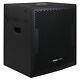 Sound Town Carme 1400w 15 Powered Subwoofer With Dspplywood Black(carme-15spw)