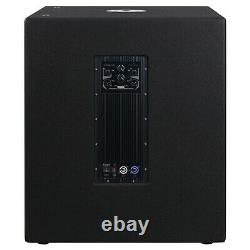 Sound Town CARME 1400W 15 Powered Subwoofer with DSPPlywood Black(CARME-15SPW)