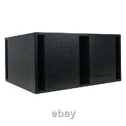 Sound Town CARME Dual 12 1600W Passive PA Subwoofer with Folded Horn CARME-212S