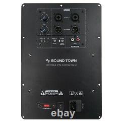 Sound Town Class-D Plate Amp for PA Subwoofer Speaker 350W RMS withLPF(STPAS-600D)