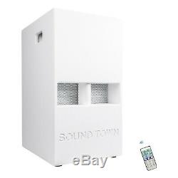 Sound Town Power 12Subwoofer and Column Speaker Line Array System (CARPO-V4W12)