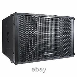 Sound Town ZETHUS-115SPW208 Line Array 15 Powered Subwoofer 2xDual 8 Speaker