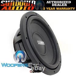 Sundown Audio Sml 10 D4 10 500w Rms Dual 4-ohm Shallow Subwoofer Bass Speaker