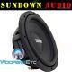 Sundown Audio Sml 12 D4 12 500w Rms Dual 4-ohm Shallow Subwoofer Bass Speaker