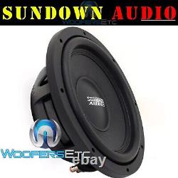 Sundown Audio Sml 12 D4 12 500w Rms Dual 4-ohm Shallow Subwoofer Bass Speaker