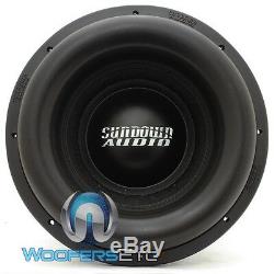 Sundown Audio Team 12 D1.0 Dcr 12 5000w Rms Dual 1-ohm Subwoofer Bass Speaker