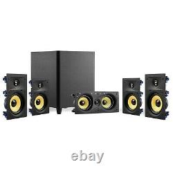 TDX 5.1 Surround Sound Home Theater System, 6.5 In-Wall Speakers, 8 Subwoofer