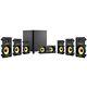 Tdx 7.1 Surround Sound Home Theater System, 8 In-wall Speakers, 12 Subwoofer