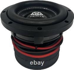 Trinity Audio Tas-h6.5-d2 6.5 1000w Dual 2-ohm Car Subwoofer Bass Speaker New