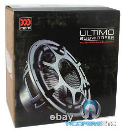 Ultimo 8 Morel 8 Car Audio Sub Svc 4 Ohm 3000w Max Subwoofer Bass Speaker New