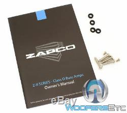 Zapco Z-1kd II Monoblock 1050w Rms Subwoofers Speakers Class D Bass Amplifier