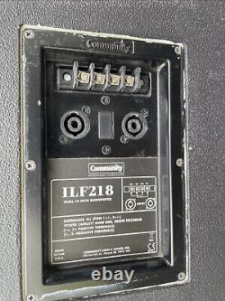 1 Lumière Communautaire Et Son Ilf218 Ibox 2x18 Subwoofers Dual 18 1 Disponible