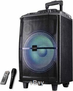 12 2400w Portable Bluetooth Haut Parleur Woofer Lourd Basse Party Sound System