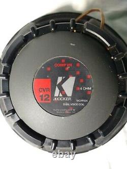 12 Bazooka Avec Haut-parleur Kicker Cvr12 Voiture Audio Subwoofer Basse Tube 19 (utilisé)