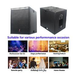 15 4500w Powered Pa Dj Subwoofer Dsp Stage Active Subwoofer Audio Club Woofer
