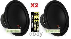 (2) Focal Sub P30 12 1000w Max Subs 4ohm Car Audio Subwoofers Bass Speakers Nouveau