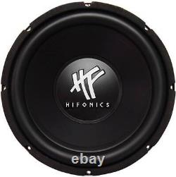 2 HIFONICS HFX12D4 12 1600W Haut-parleurs de voiture audio DVC Subwoofers Subwoofers + Boîte accordée