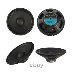 2 Pack 2500w 15 Dj Speaker Subwoofers Remplacement Pro Audio Woofer Basse Pilotes